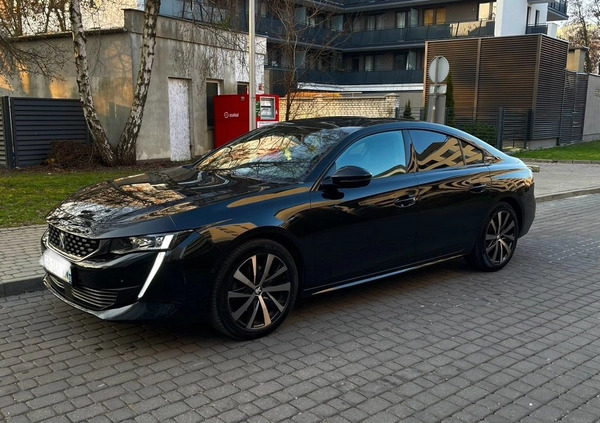 Peugeot 508 cena 76900 przebieg: 189000, rok produkcji 2020 z Warszawa małe 301